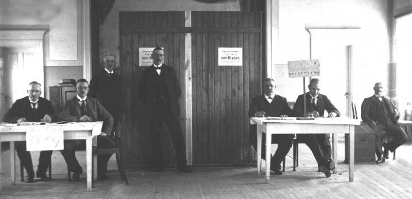Valg på Ballerup Kro i 1920